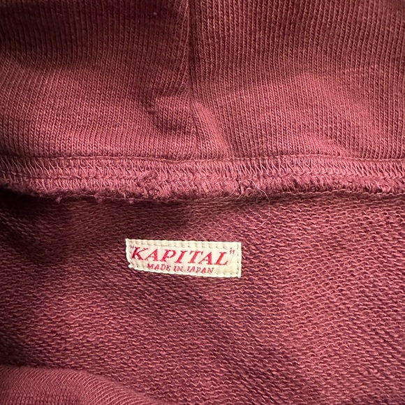 Surf Maroon Hoodie - Picture 7 of 9